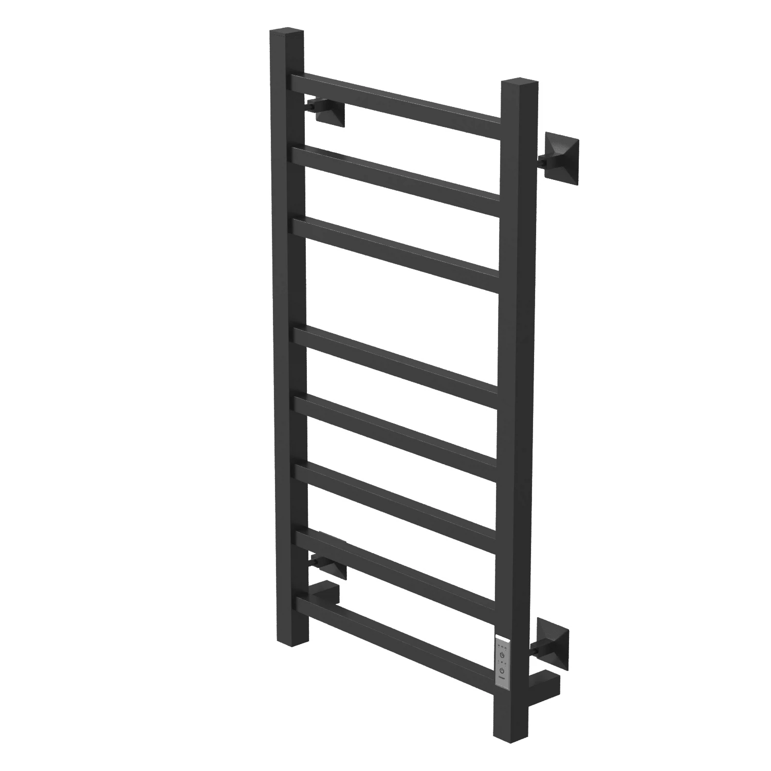 Изображение товара Электрический полотенцесушитель MIXLINE FORTUNE 80х40 Черный с таймером 372 Вт