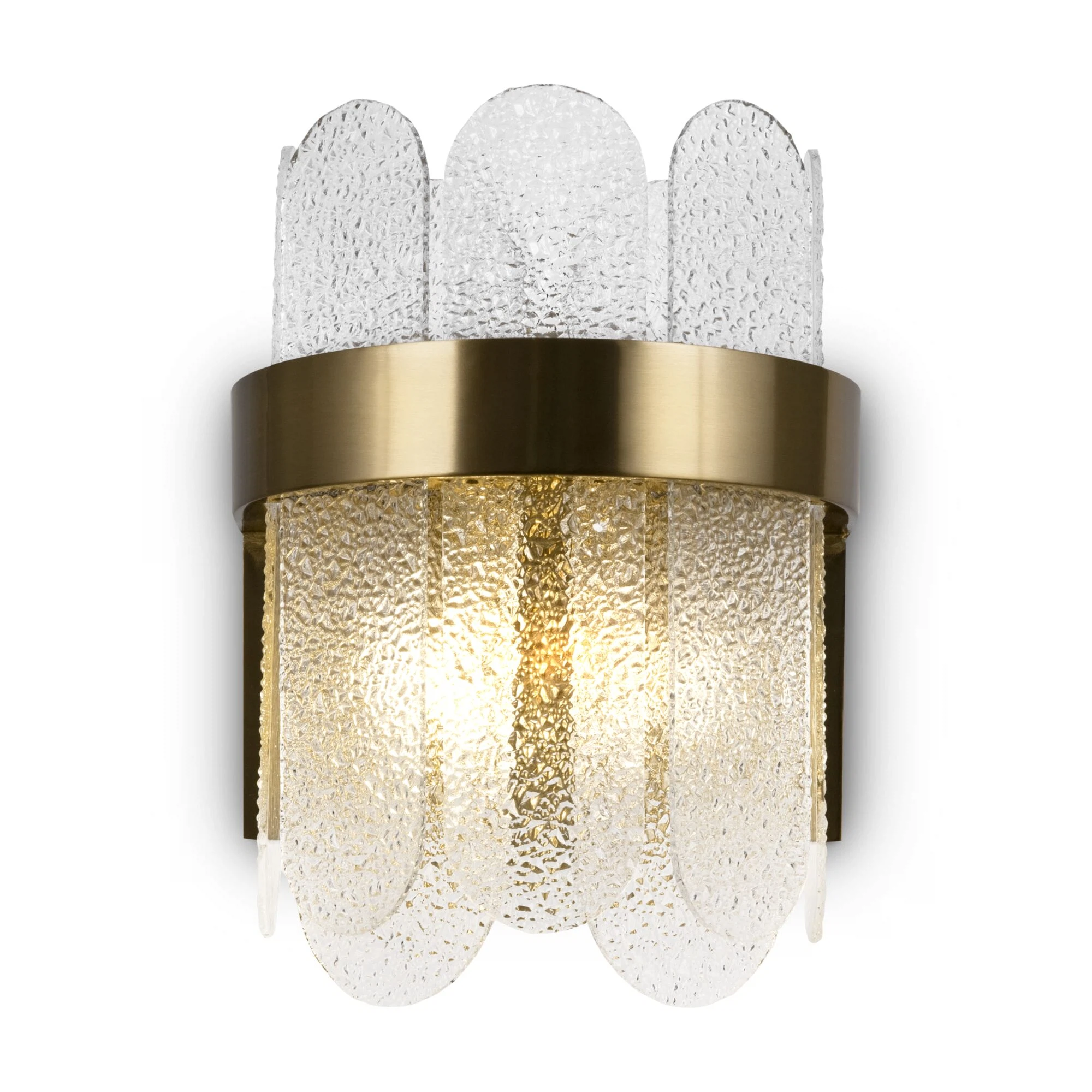 Изображение товара Настенный светильник Freya Deserto FR5141WL-02BS бронзовый с белым плафоном