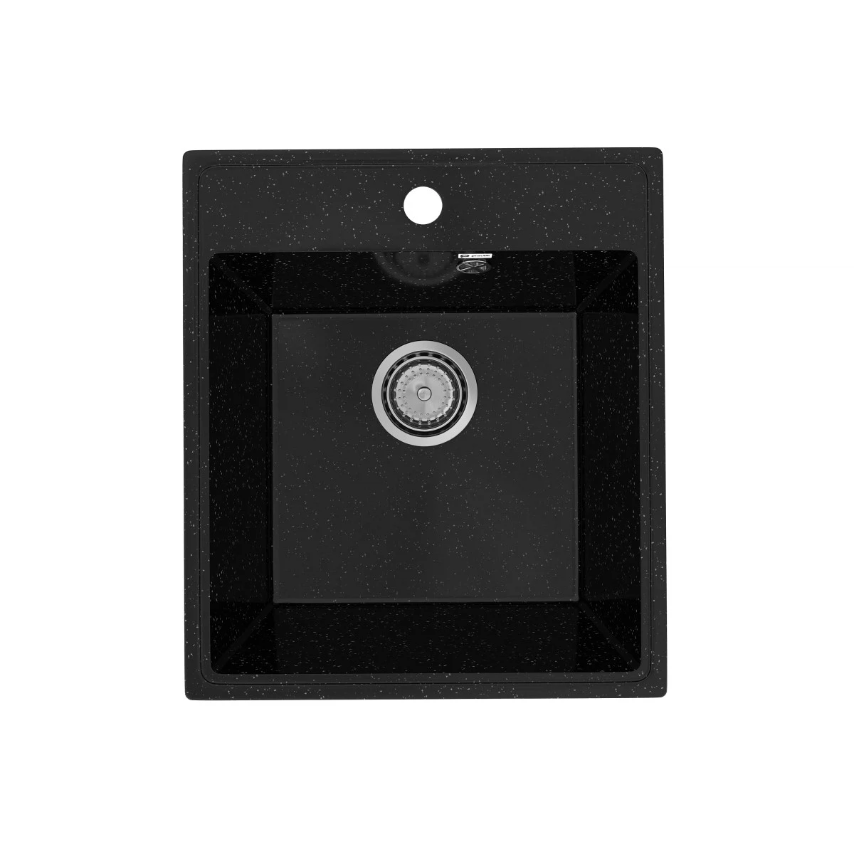 Изображение товара Кухонная мойка Practik PR-M-425-004 (без сифона), черный оникс, искусственный камень