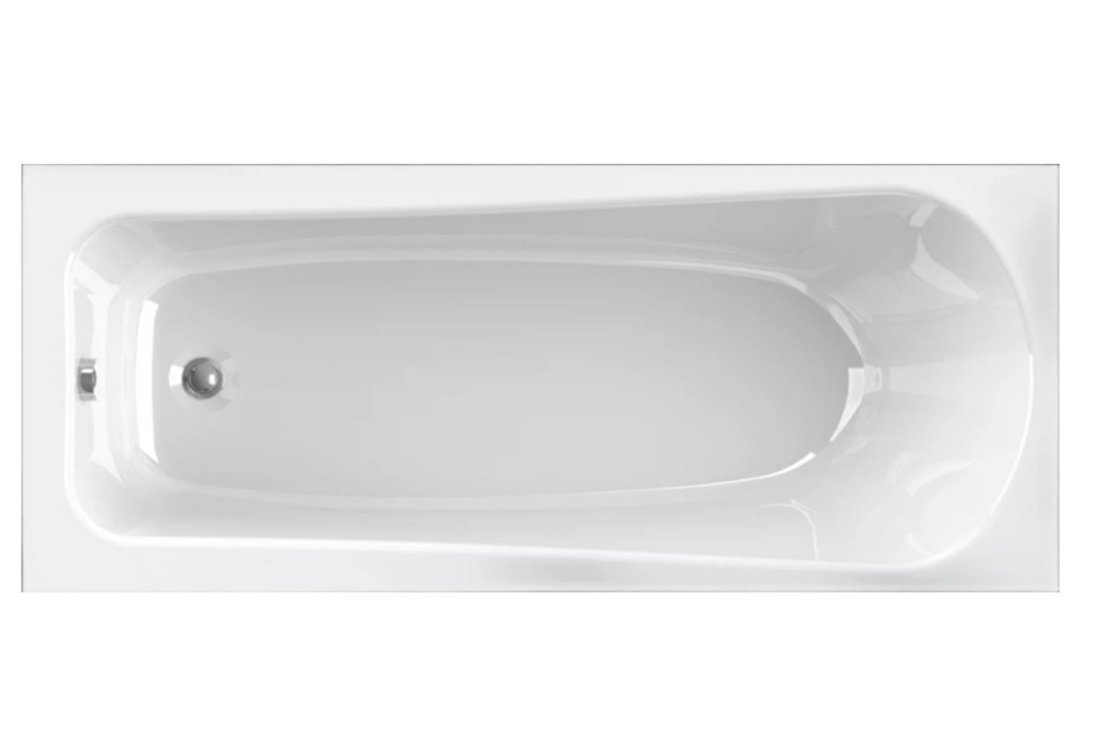 Изображение товара Ванна акриловая прямоугольная Alcora Europa 170х70, Россия, гарантии 10 лет