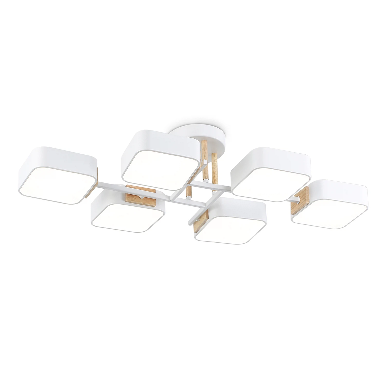 Изображение товара Светодиодная люстра на штанге FL4886 AMBRELLA LIGHT белая стиль хай-тек