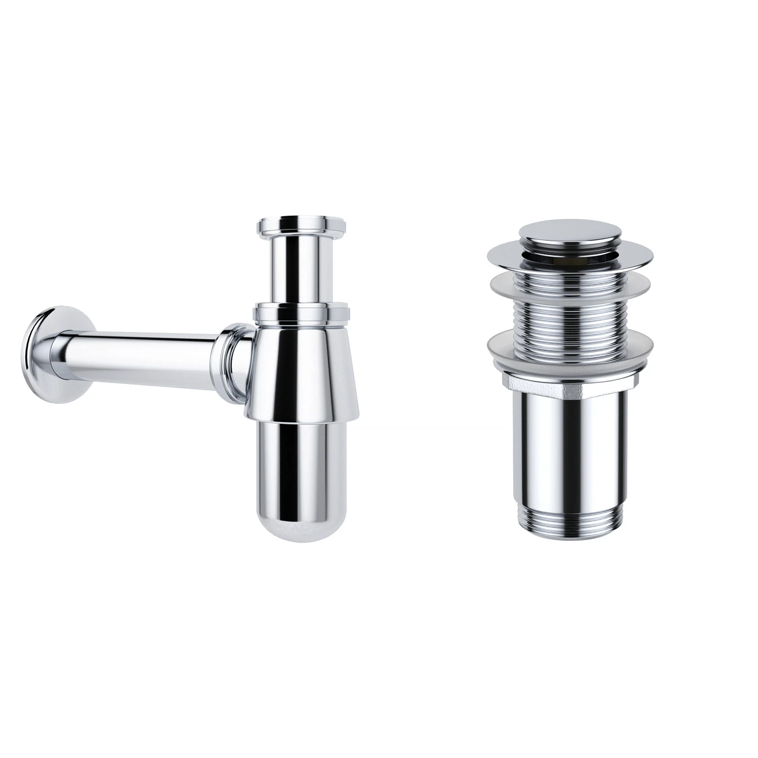 Изображение товара Сифон для раковины с донным клапаном  Wellsee  Drainage System, 182103002