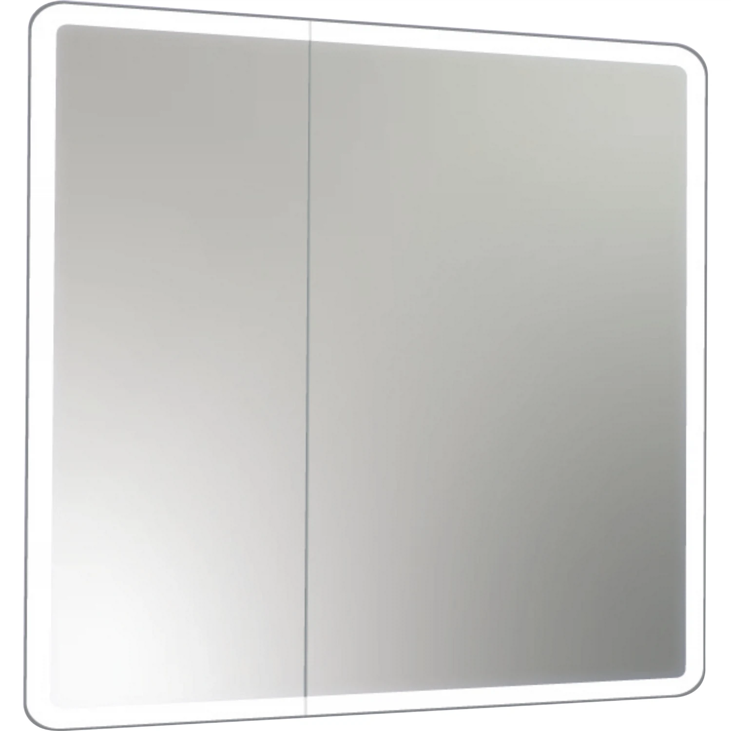 Изображение товара Зеркальный шкаф с подсветкой MIXLINE Сканди 800x800, стекло, сенсор, Россия