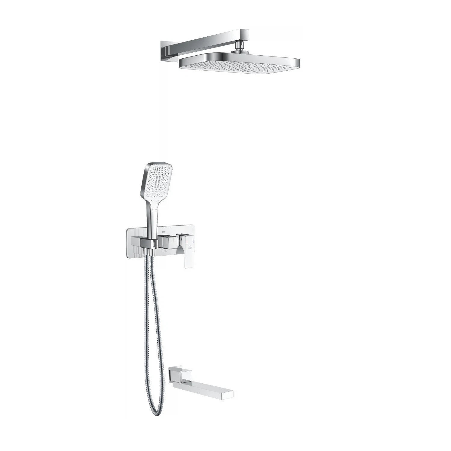 Изображение товара Душевая система встраиваемая Rose R1035, хром