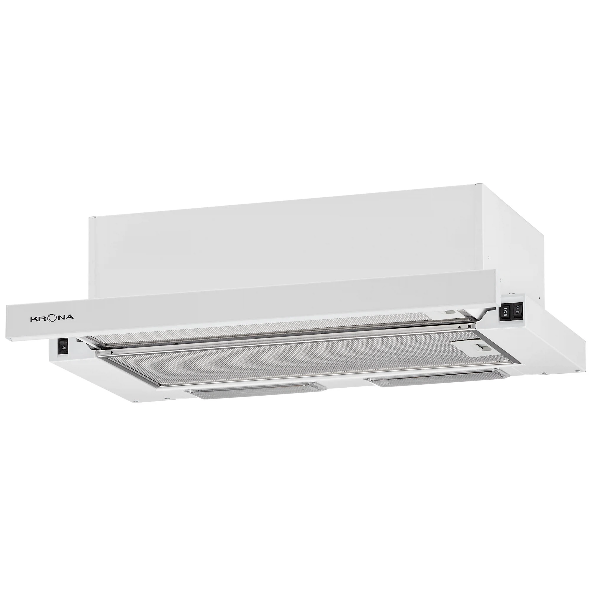Изображение товара Встраиваемая вытяжка KRONA KAMILLA ECO 600 W белая 60 см для кухни