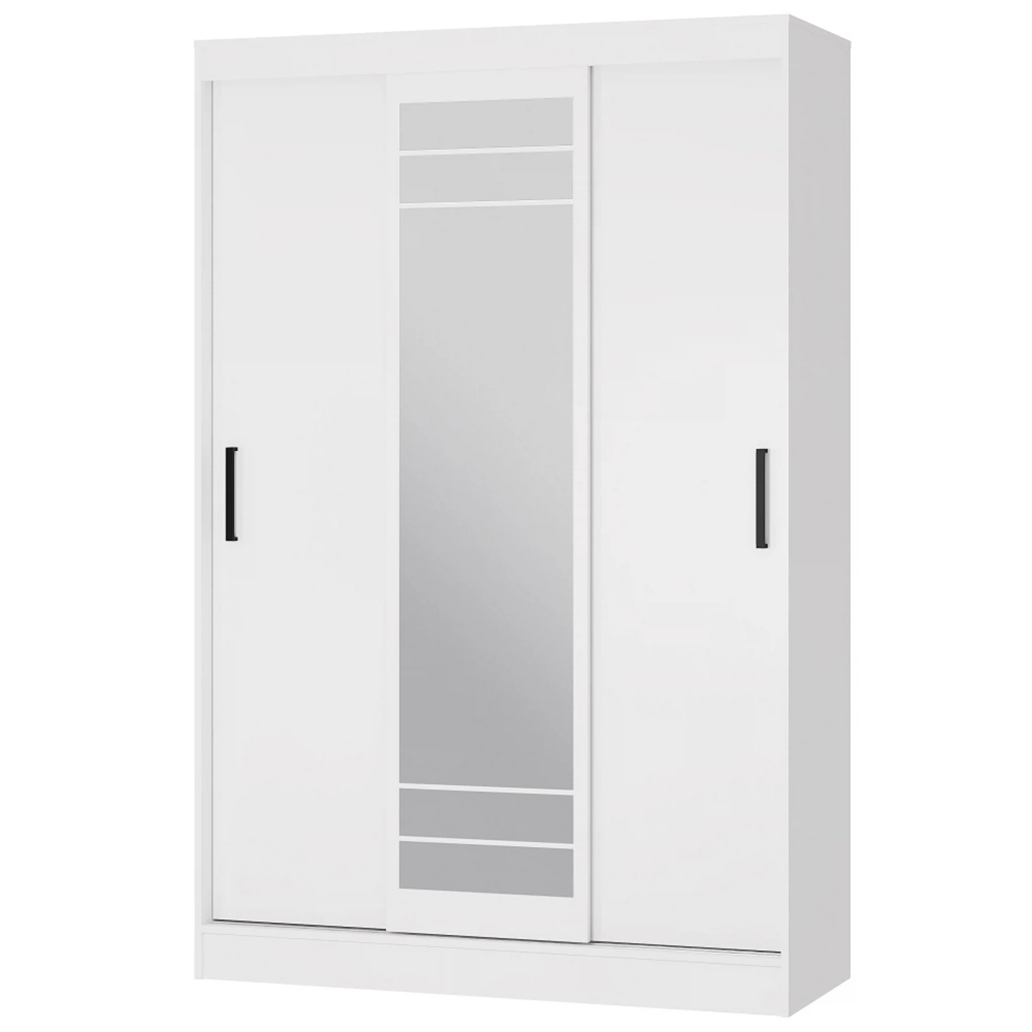 Изображение товара Шкаф-купе Тео ШКК-02 белый с зеркалом и раздвижными дверями