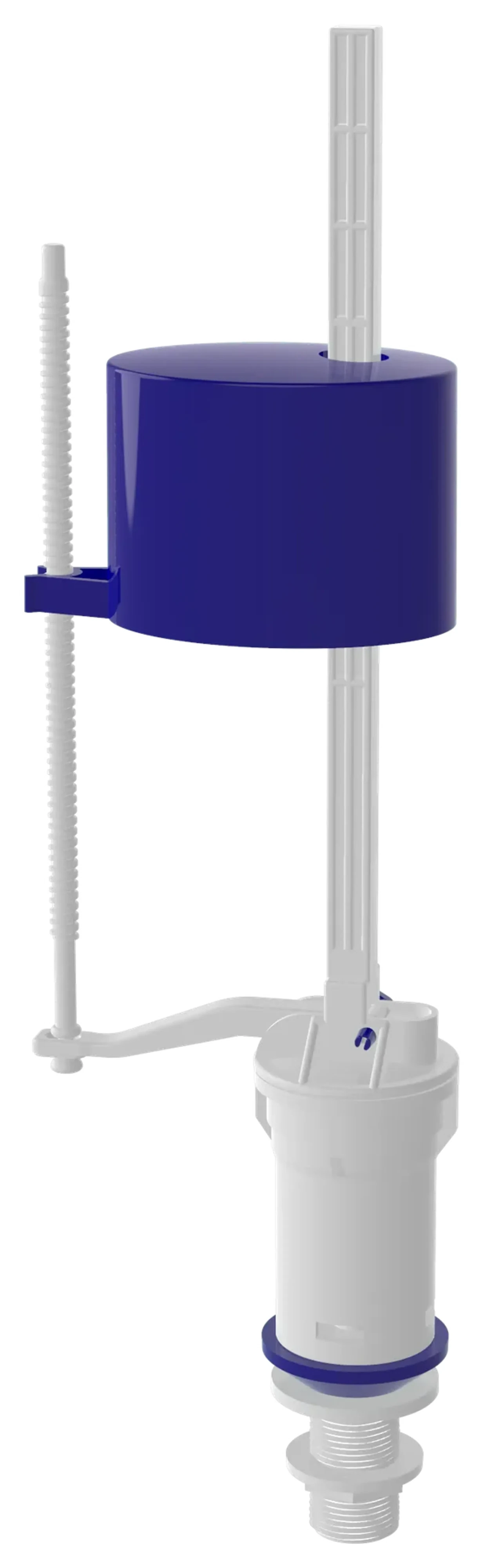 Изображение товара Поплавочный клапан нижней подачи воды 1/2, пл. резьба