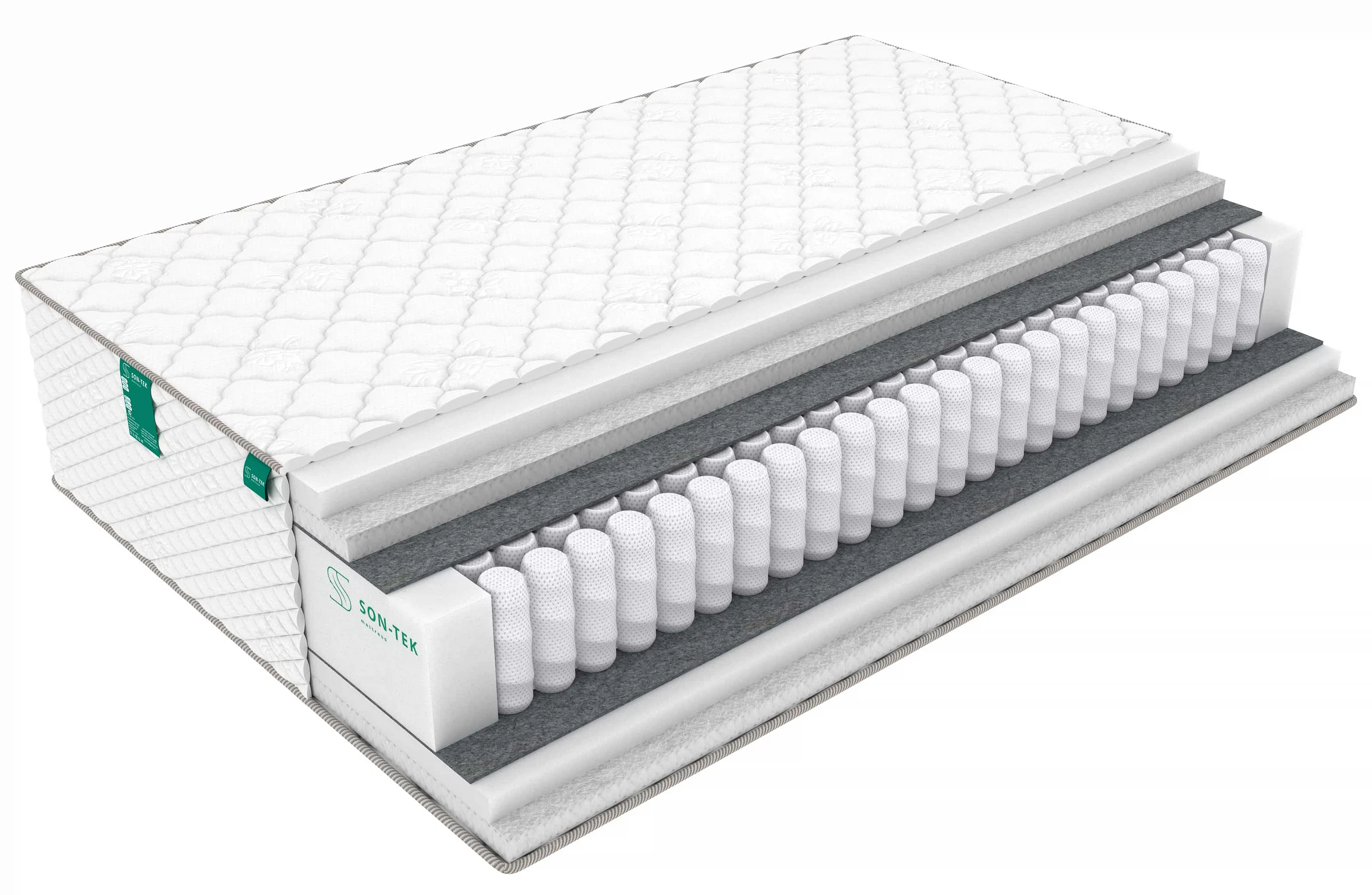 Изображение товара Матрас Sleeptek PremierBIG StruttoFoam Revers 90х190 см с независимыми пружинами