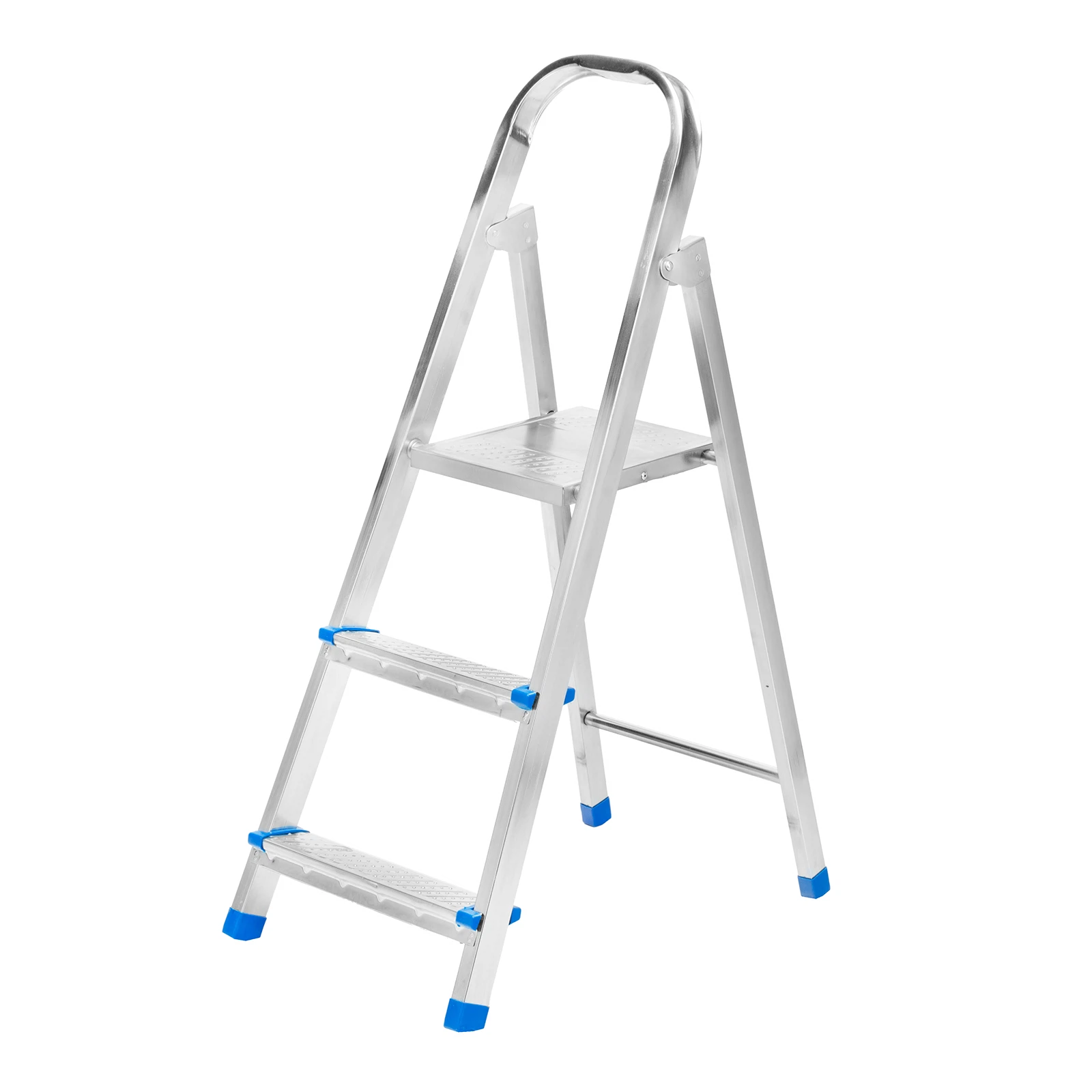 Изображение товара Стальная стремянка 3 ступени Сибртех 97835 оцинкованная, надежная и удобная