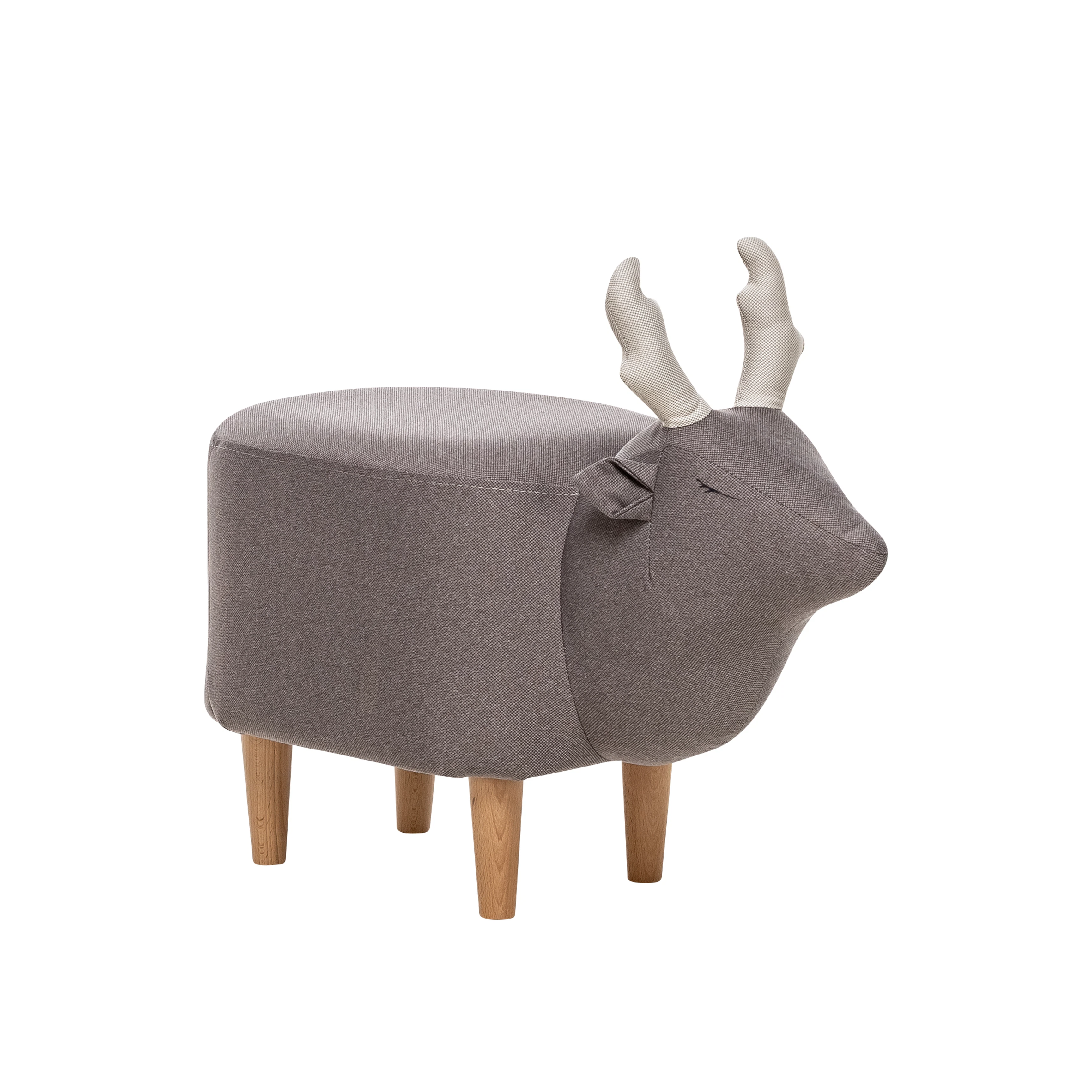 Изображение товара Пуф Maral COMBI Milos16серый/Milos02 белый