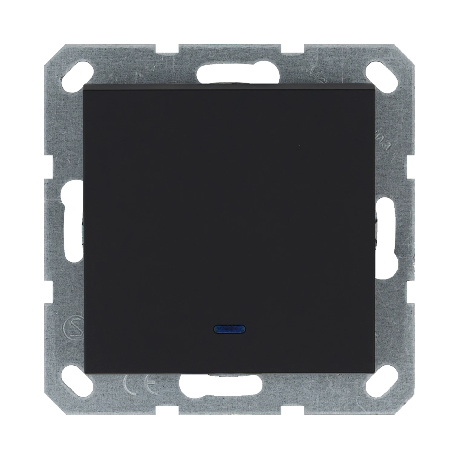 Изображение товара Выключатель Jasmart G 1-клавишный скрытый черный IP20 без рамки