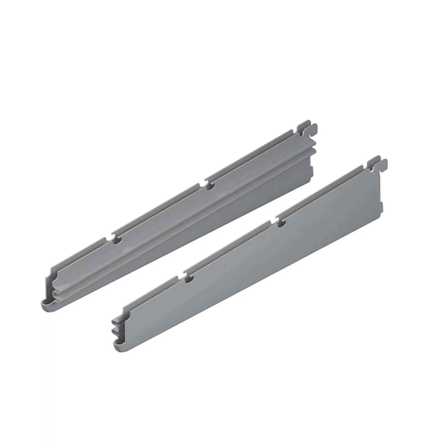 Изображение товара Кронштейны для корзин Larvij 442x22x80 мм серые парные L9340GA