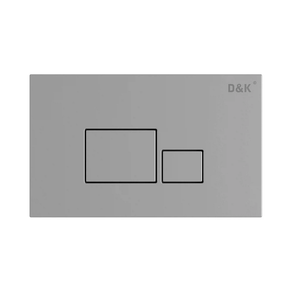 Изображение товара Клавиша смыва D&K Quadro DB1519001, хром