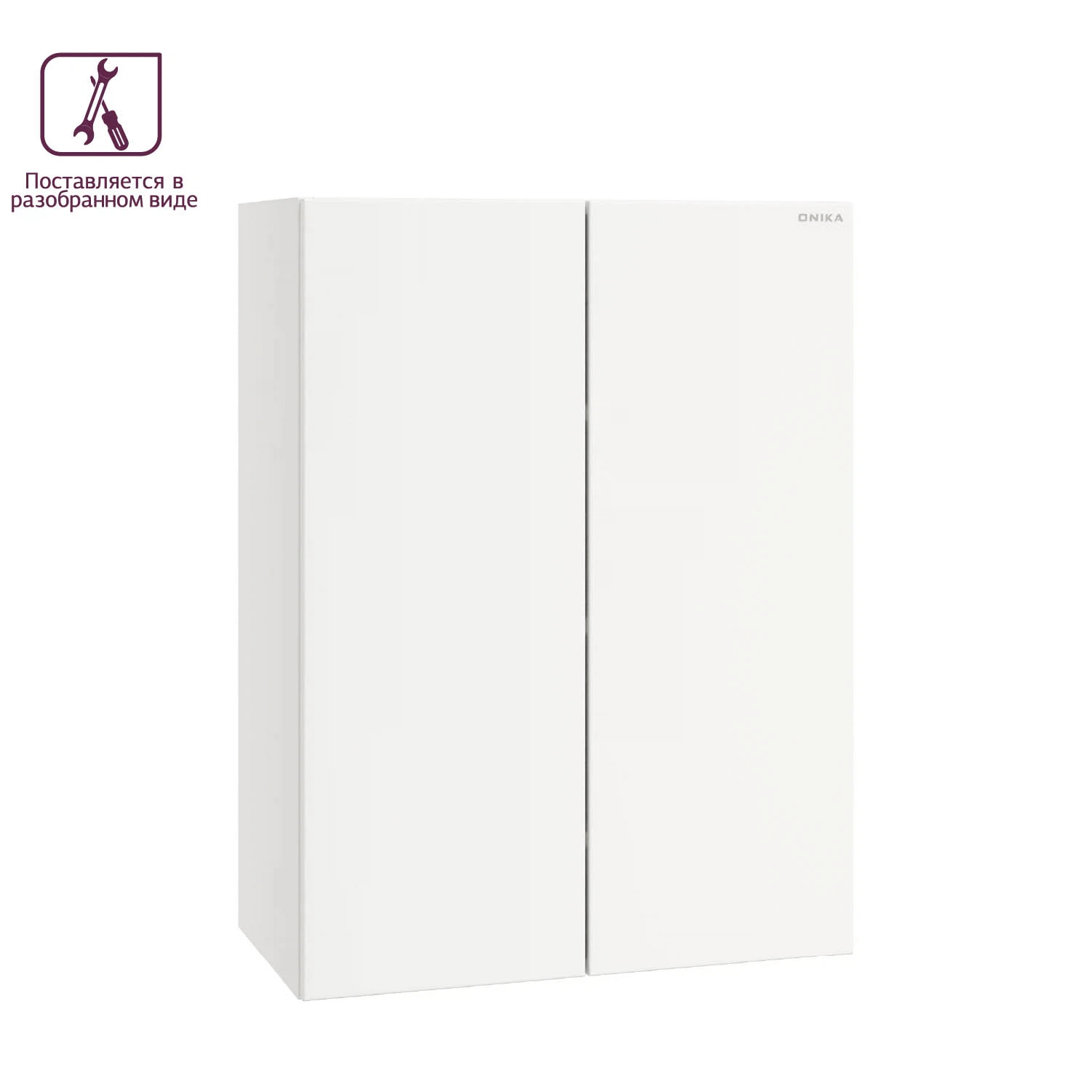 Изображение товара Шкаф Onika Маркус 60 подвесной, белый, разборный