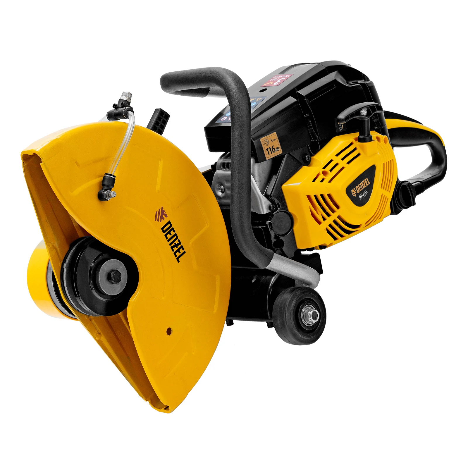 Изображение товара Бензорез Denzel MC-6335 65 см3, диск 350 мм, полупрофессиональный