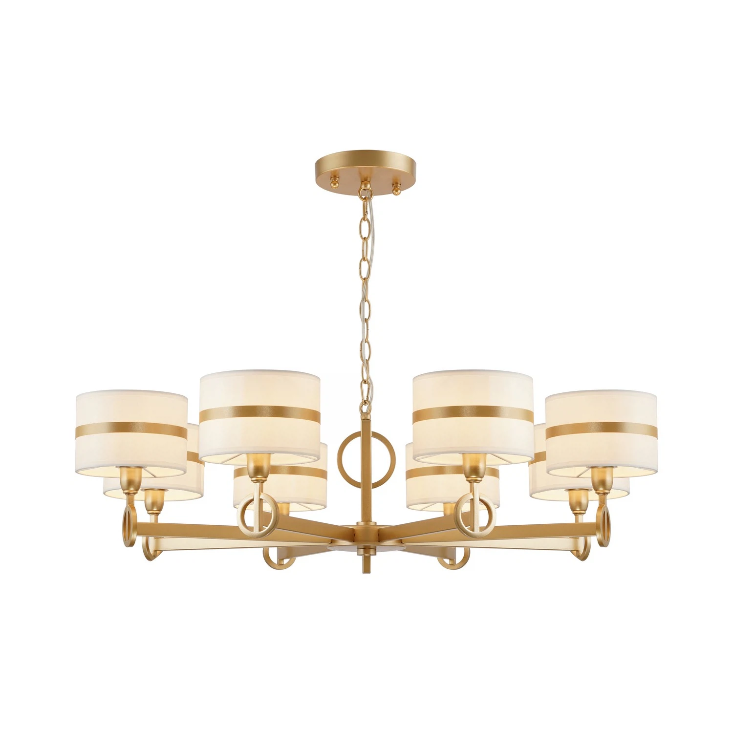 Изображение товара Подвесная люстра Favourite 2634-8P коллекции Mateo с возможностью переворота каркаса