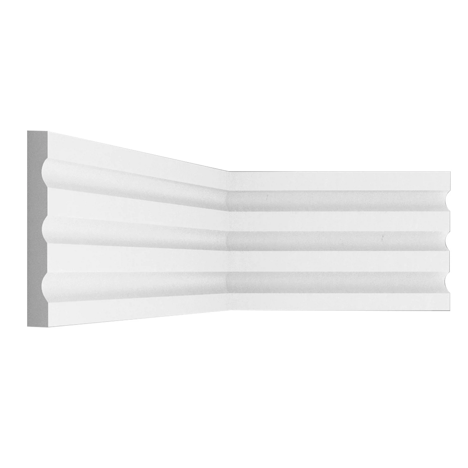 Изображение товара Пилястра C7201 интерьерный багет 2.4м 11мм высота 10см Россия