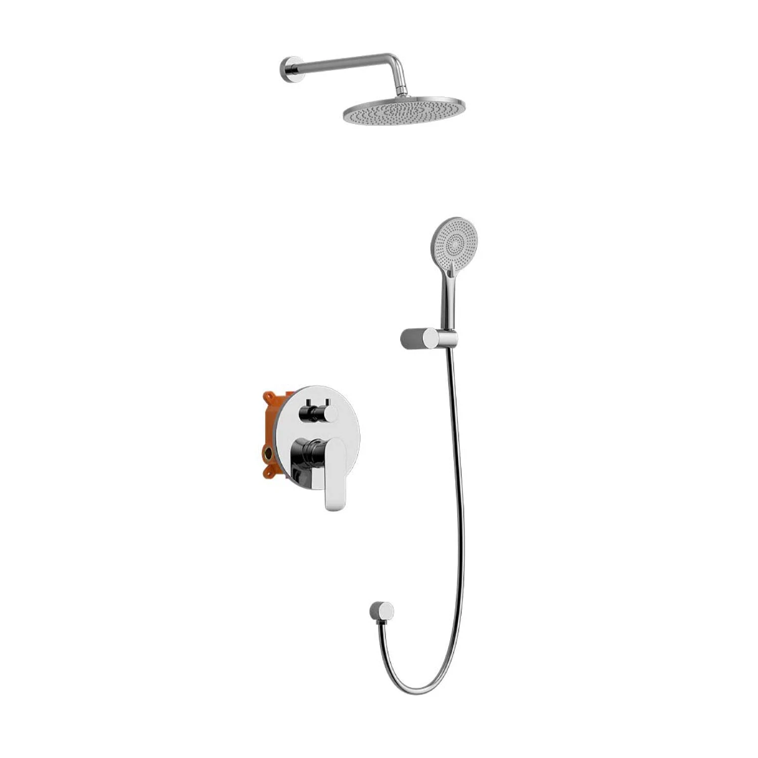 Изображение товара Душевой комплект Esse Vsfw-1e1ch встраиваемый с 2 режимами и ограничителем давления