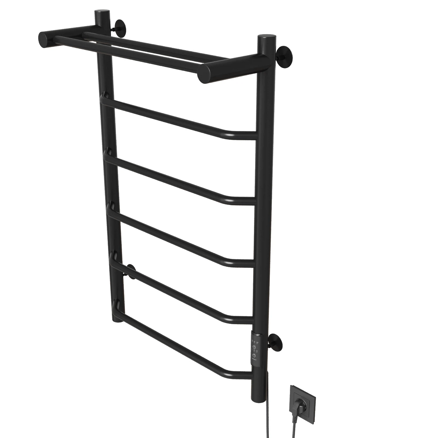 Изображение товара Электрический полотенцесушитель Mixline MIRA 80x50 с таймером и полкой