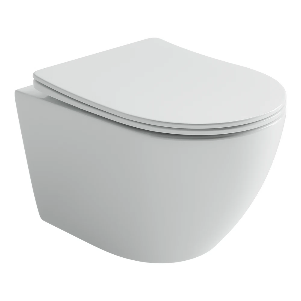 Изображение товара Подвесной унитаз CERAMICANOVA Uno смыв Торнадо 490x360x360 белый