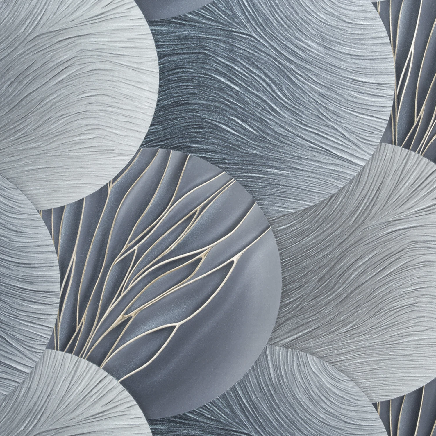 Изображение товара Обои флизелиновые Артекс Альто 11386-04 с 3D тиснением 10мх1,06м серые