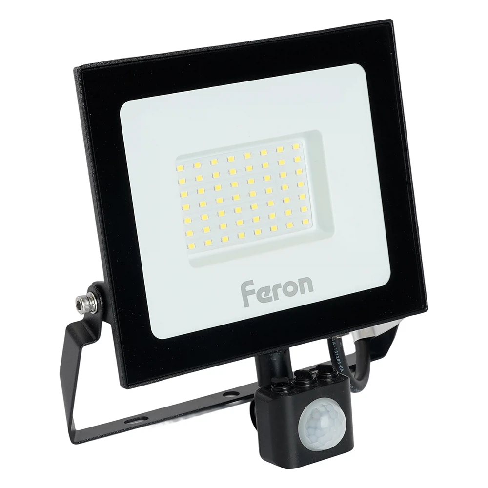 Изображение товара Светодиодный прожектор Feron LL-908 с датчиком движения 50W IP65