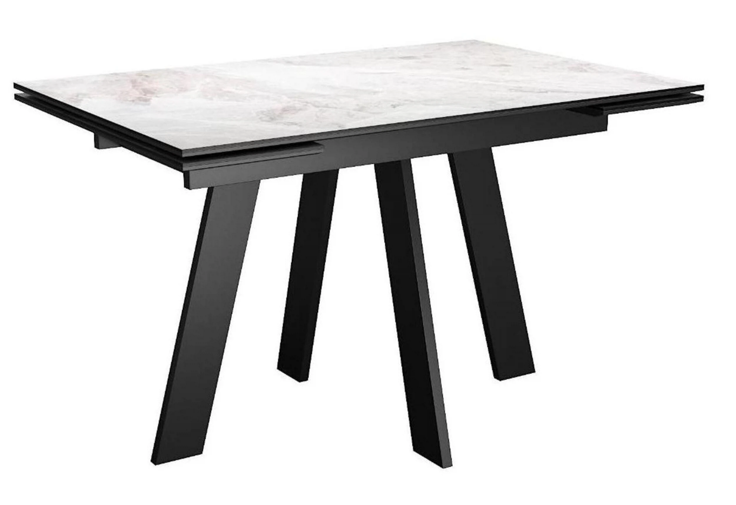 Изображение товара Обеденный стол Dikline SKM120 с механизмом раскладки и керамогранитной столешницей