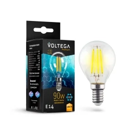 Светодиодная лампа VOLTEGA Crystal Graphene Globe 9W 2800K E14 (7136)