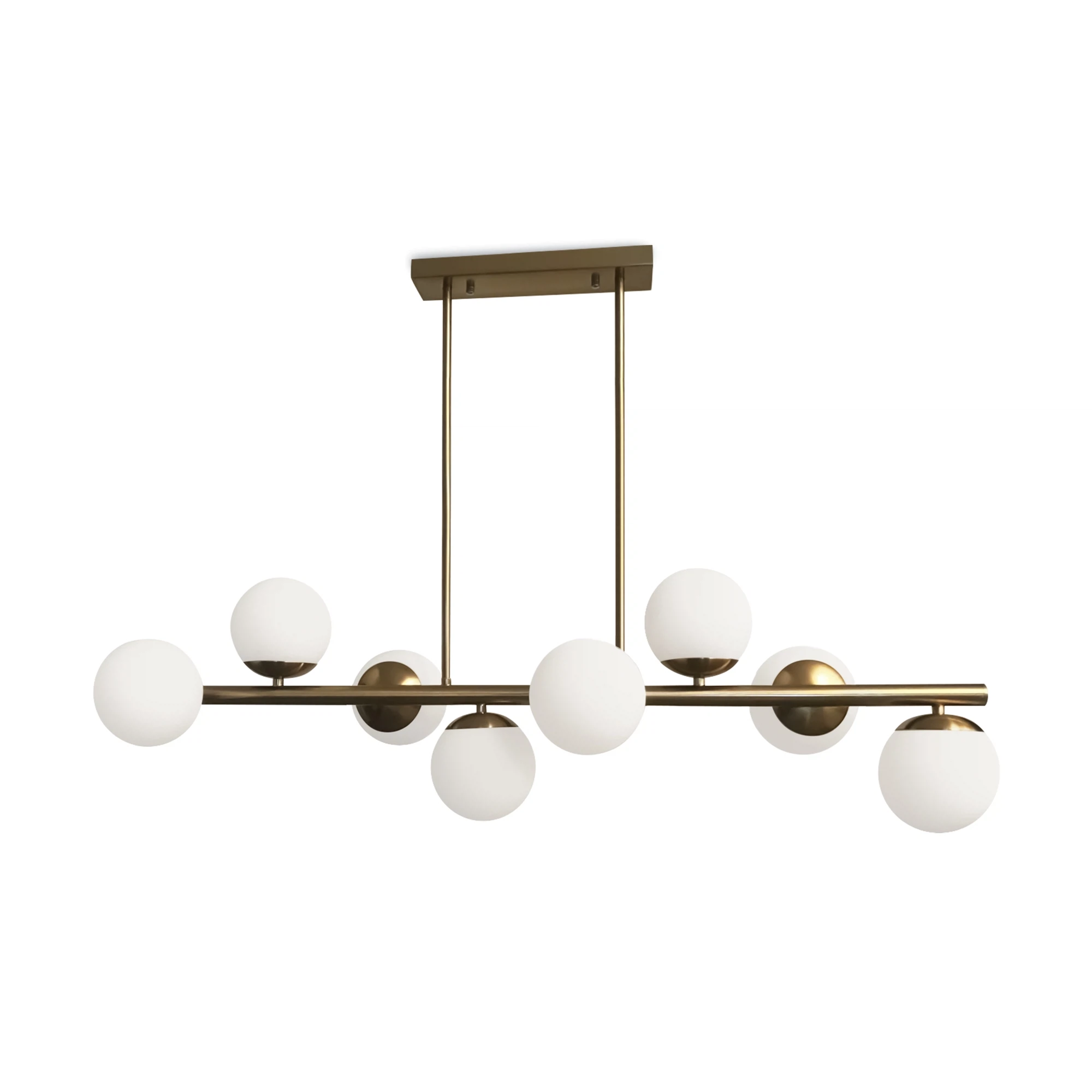 Изображение товара Люстра Freya Zing FR5199PL-08BS современная на штанге, 8 ламп, стиль минимализм