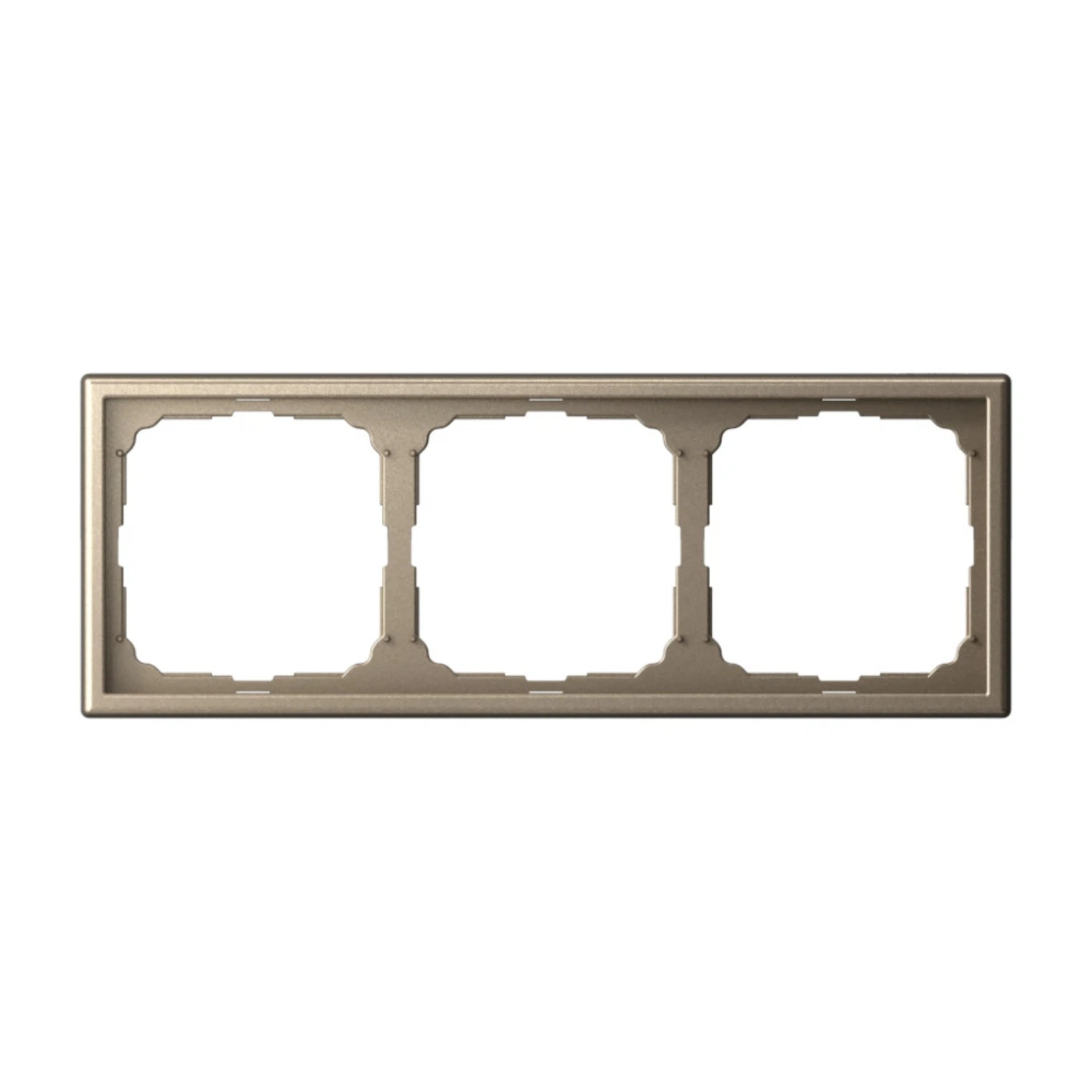 Изображение товара Рамка 3-ая Systeme Electric ArtGallery Шампань, универсальная