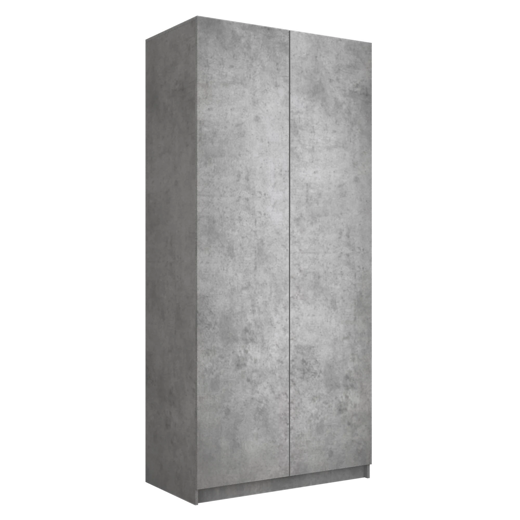 Изображение товара Распашной шкаф Локер 101x52.5x220 см из ЛДСП с системой Titus B-Type