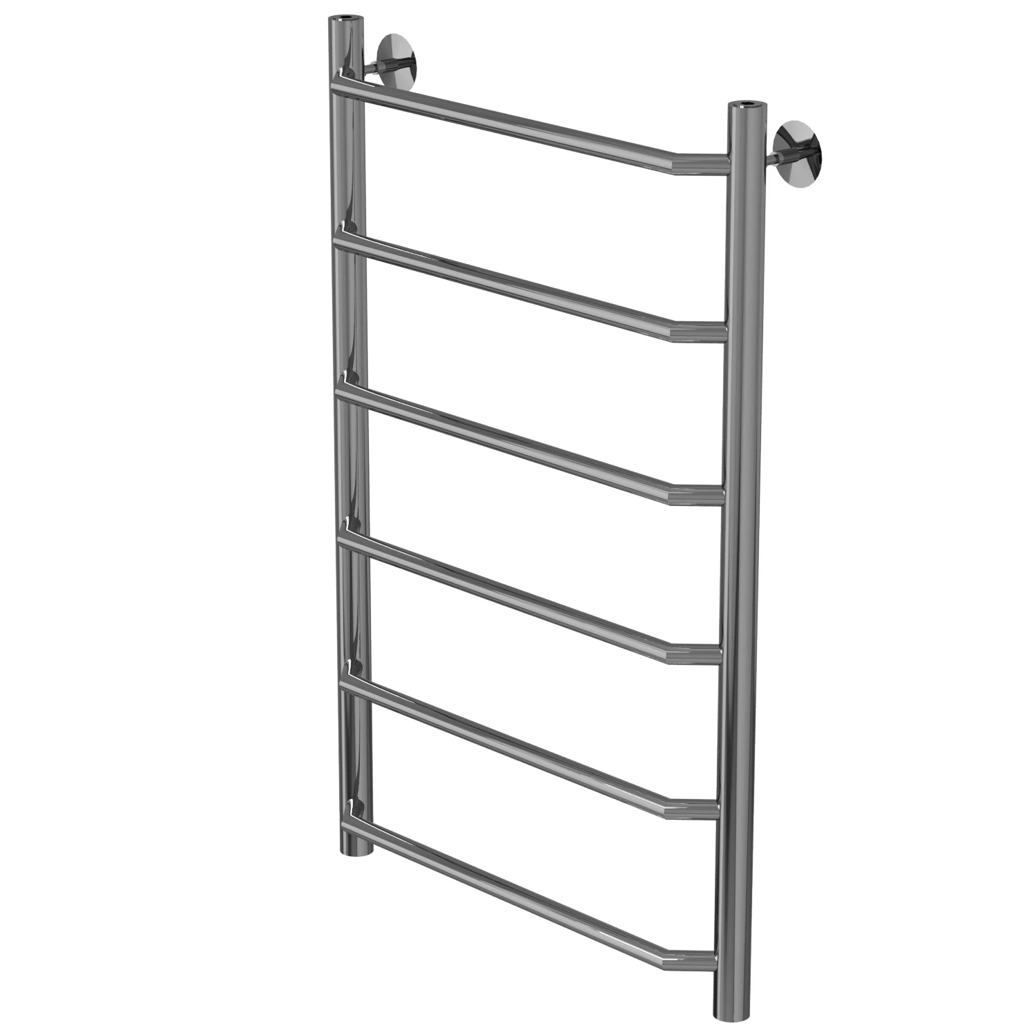 Изображение товара Водяной полотенцесушитель Mixline MIRA 80х50 из нержавеющей стали для ванной