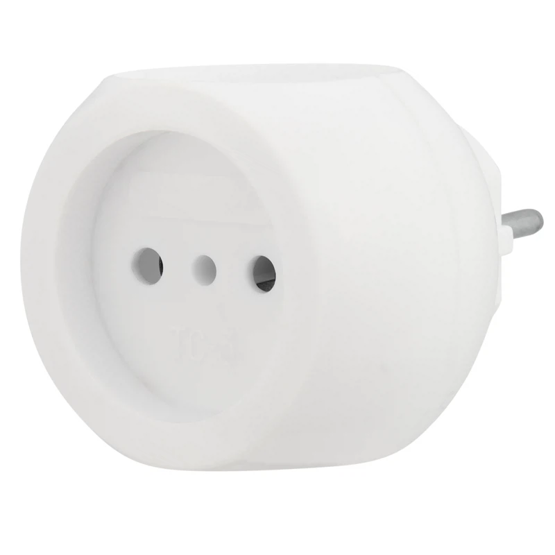 Изображение товара Электрический тройник Шар 6А белый REXANT для дома и офиса