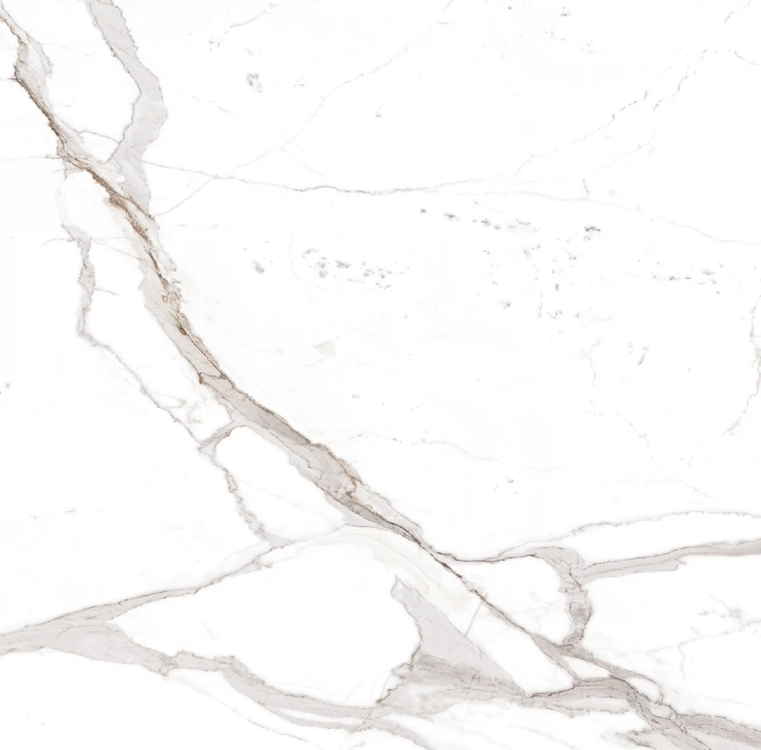 Изображение товара Керамогранит STATUARIO MIRES 60x60 см имитация мрамора глянцевая