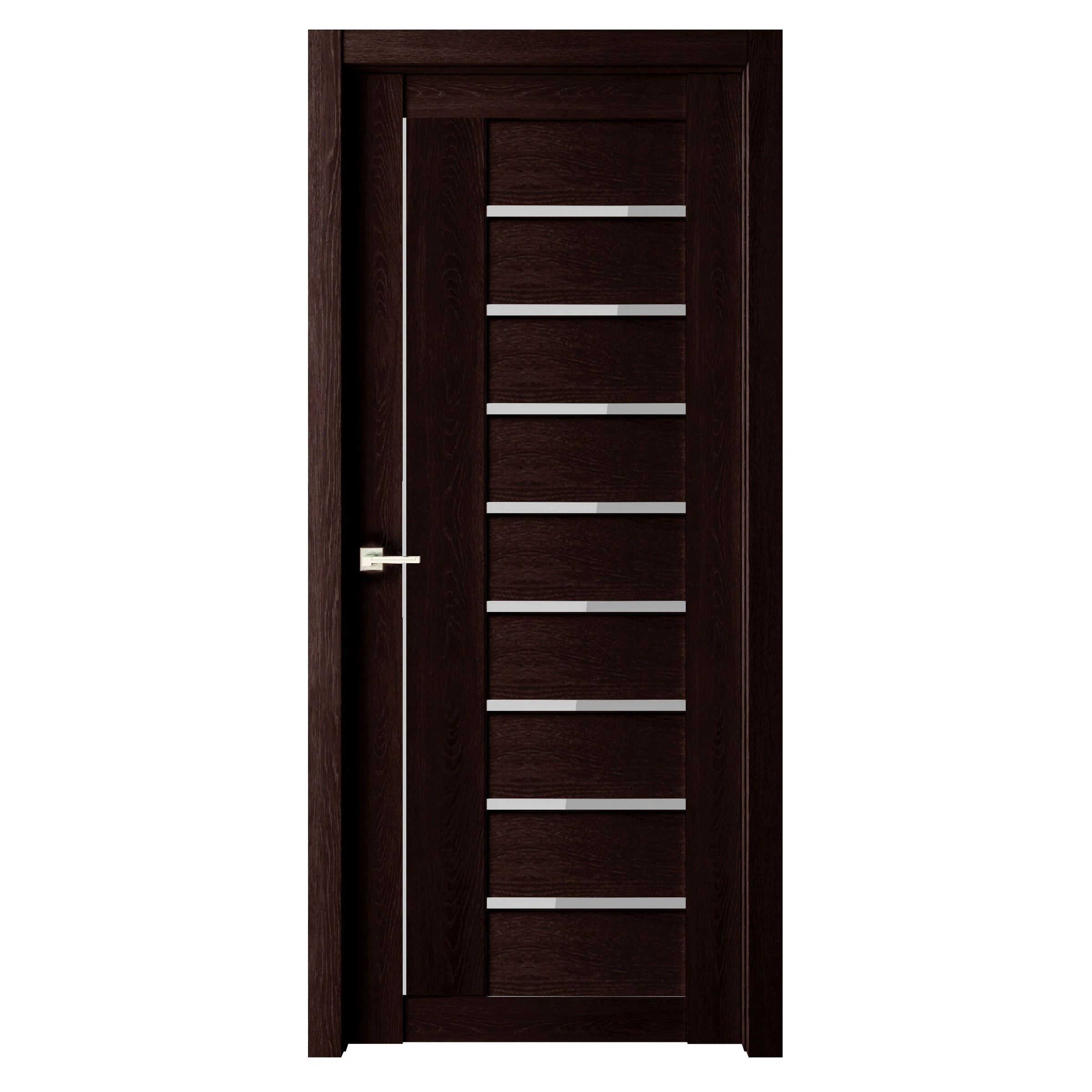 Изображение товара Дверь межкомнатная ЭКО 209М сатинат венге 70*200