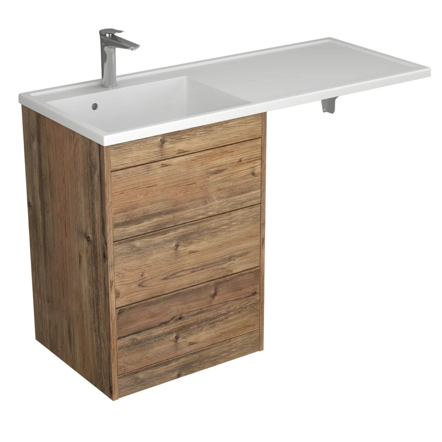 Изображение товара Напольная тумба с раковиной Magenta 1200 L, стильный дизайн, высокое качество