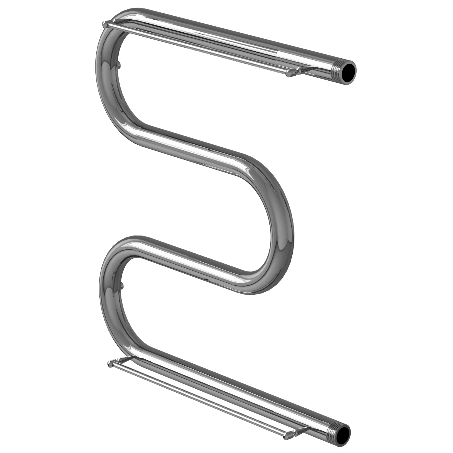 Изображение товара Водяной полотенцесушитель MIXLINE SIMPLE M 50х50 1'' с полкой из нержавеющей стали