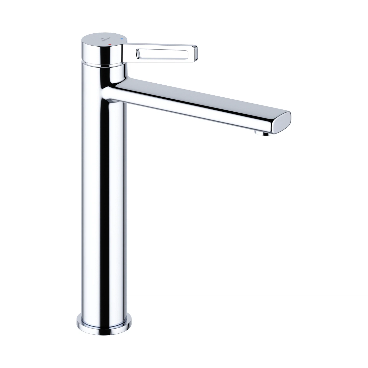 Изображение товара Высокий смеситель отдельностоящий Wellsee ONCE! and forever хром для умывальника