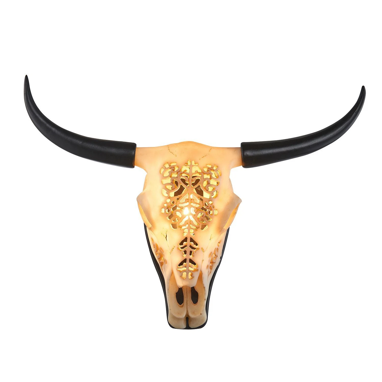 Изображение товара Настенный светильник FAVOURITE Gignat череп быка IP20 40Вт Е14 бежевый