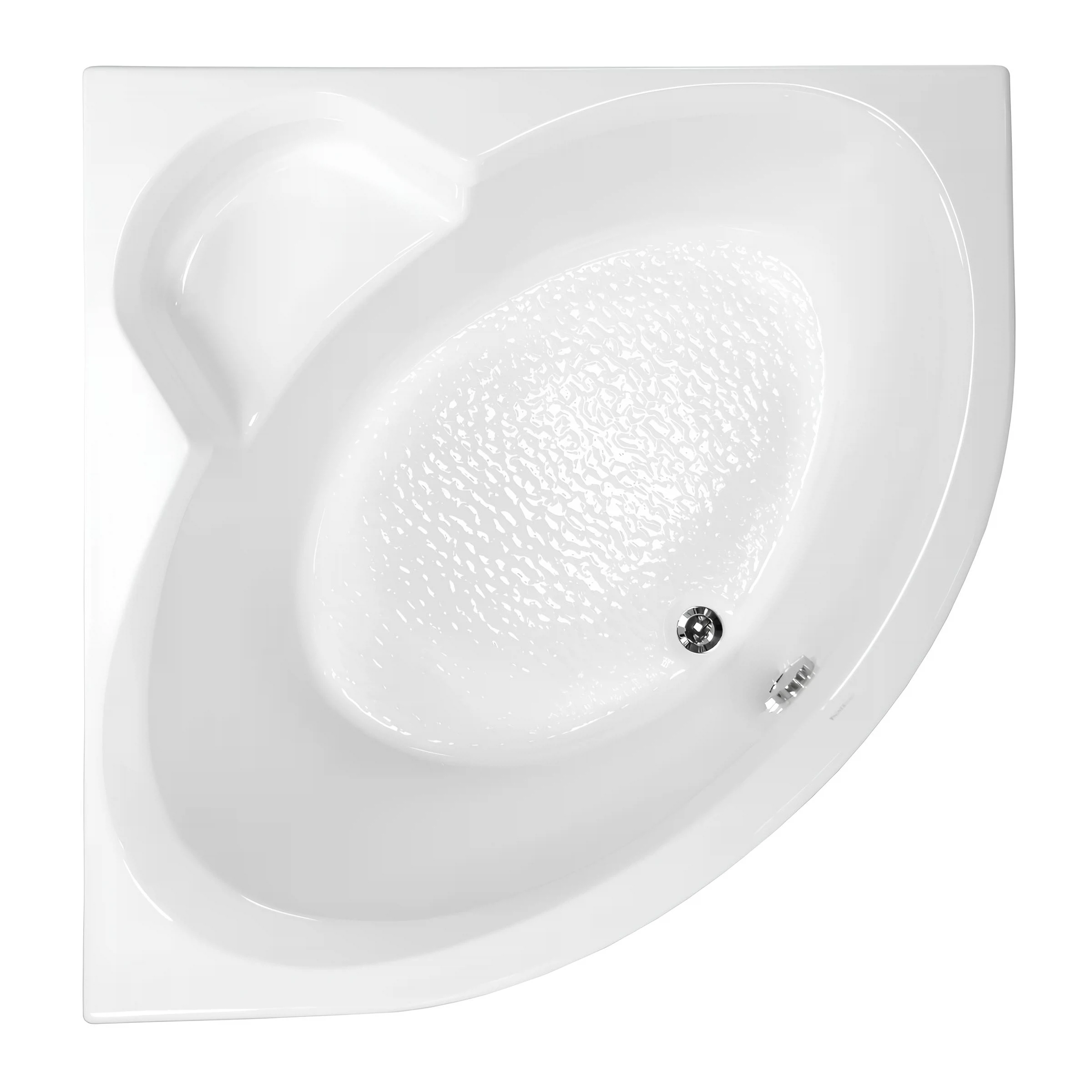 Изображение товара Акриловая угловая ванна VAGNERPLAST CATALINA 125x125 компактная и стильная