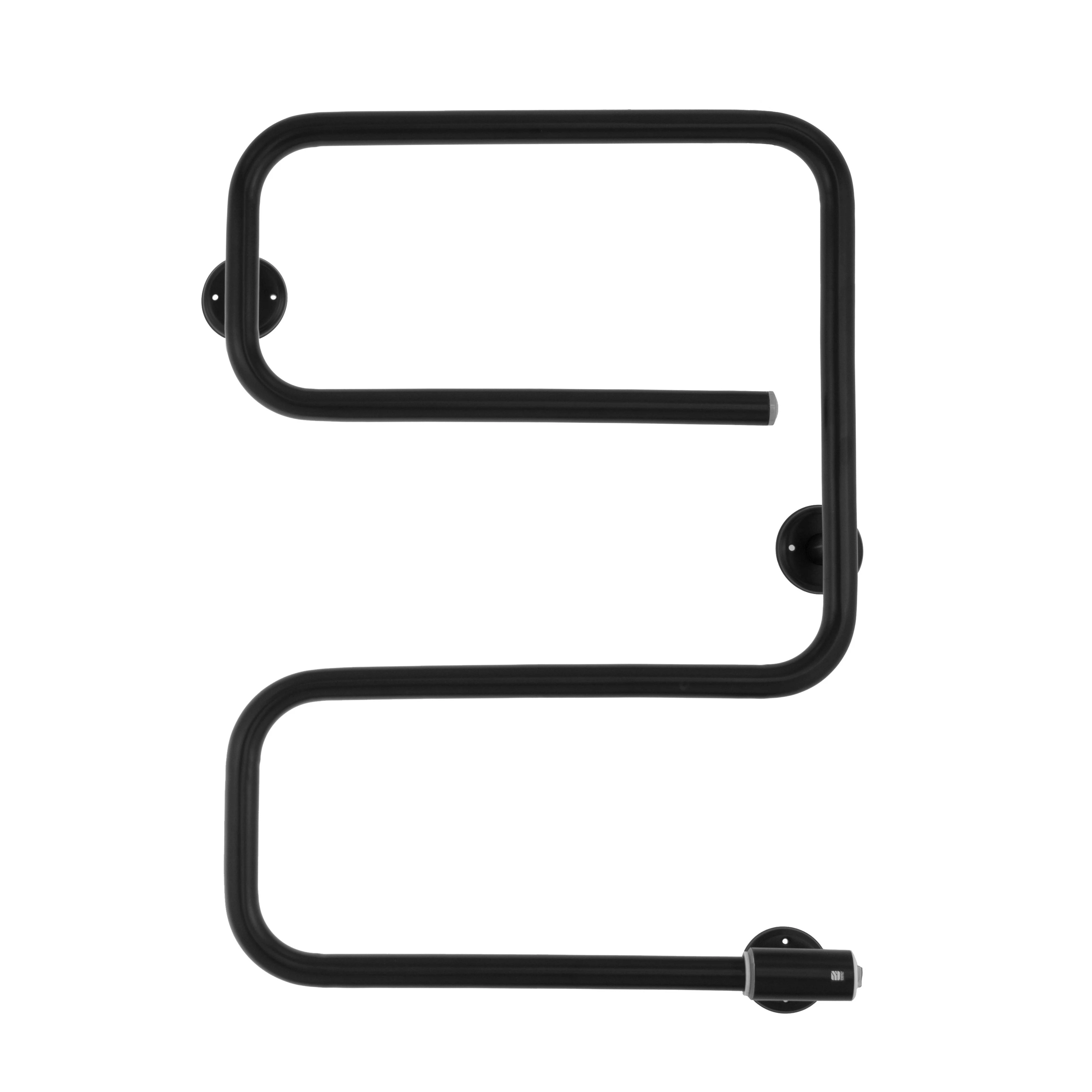 Изображение товара Электрический полотенцесушитель Energy E chrome G2 черный матовый (RAL 9005)