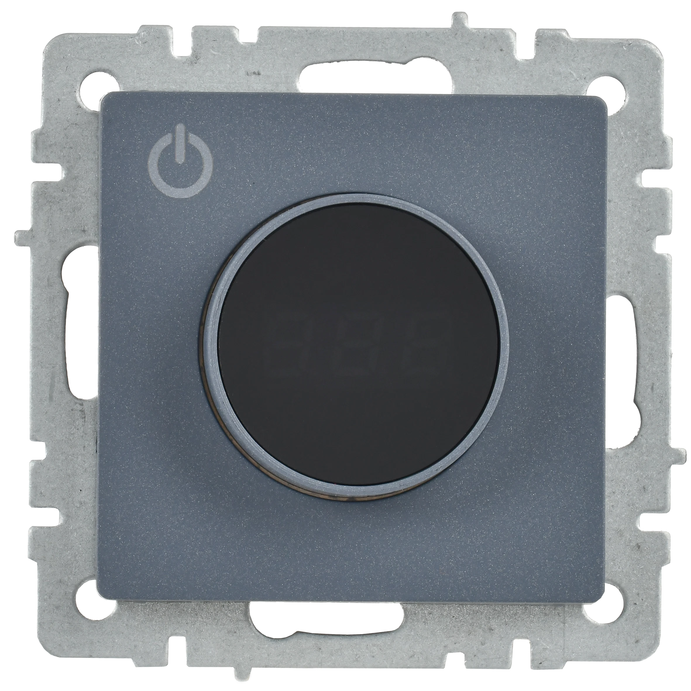 Изображение товара Термостат электронный с инд. IEK BRITE BASE Маренго ТС10-1-БрМ (терморегулятор).