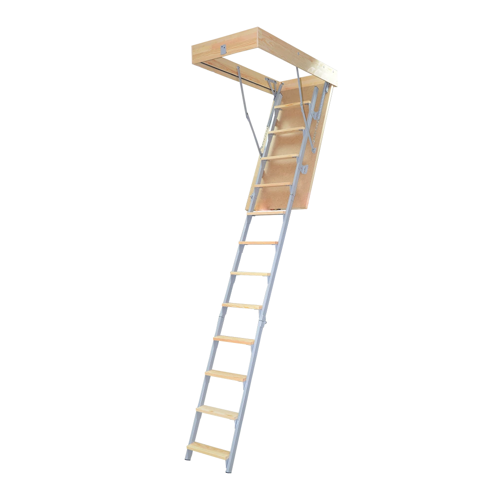 Изображение товара Чердачная лестница ЧЛ-04 700x1200 складная из сосны