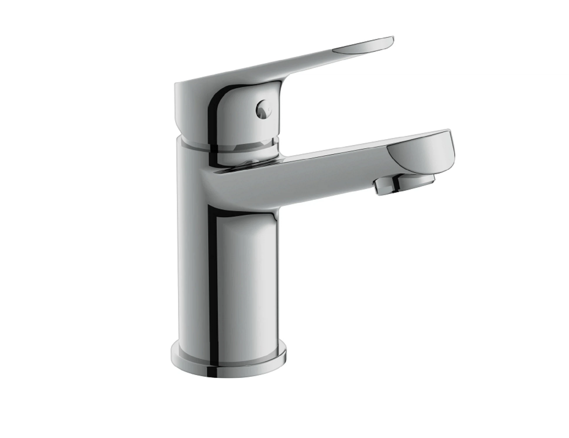 Изображение товара Качественный однорычажный смеситель для умывальника Cersanit 63034 хром