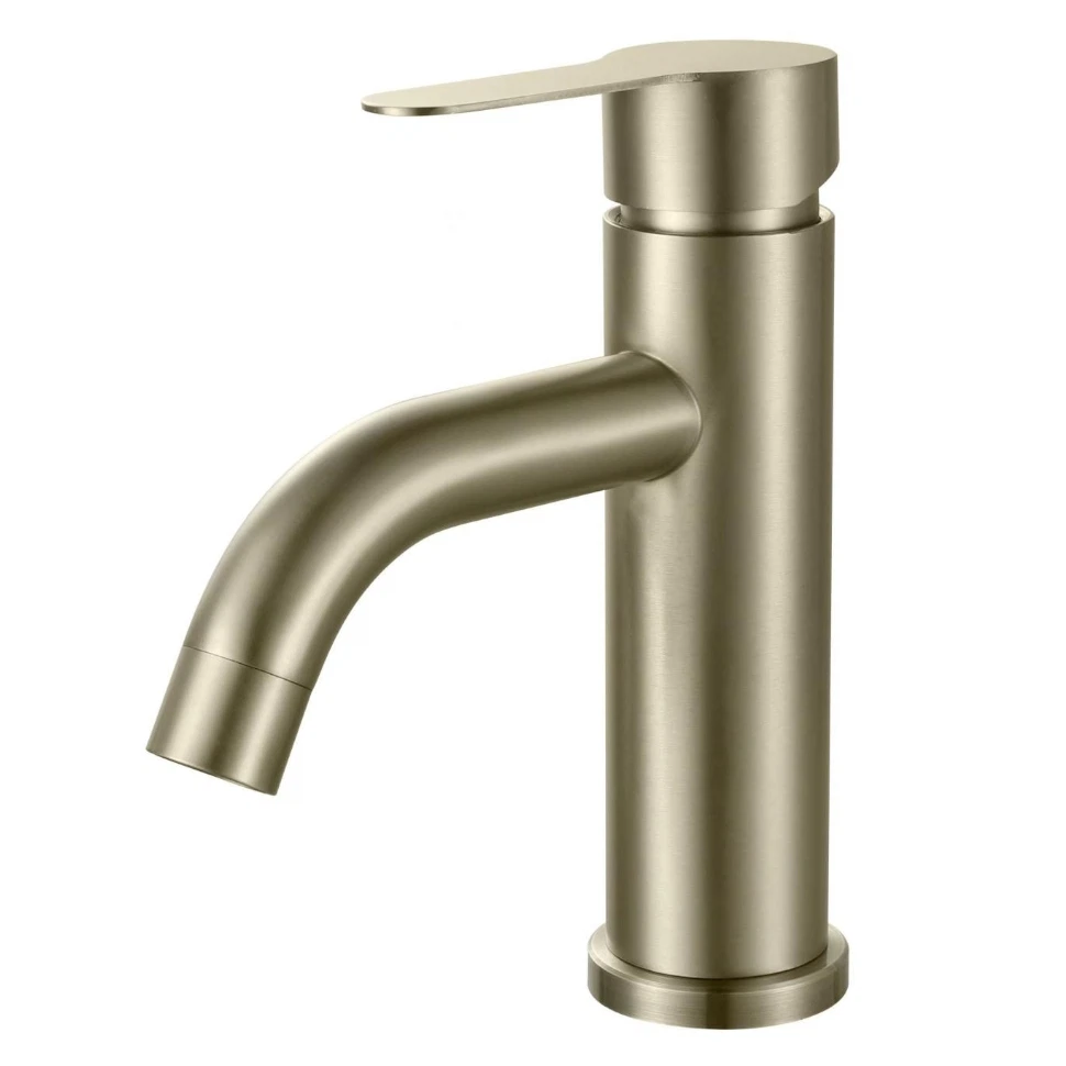 Изображение товара Смеситель для раковины Fmark FS8201C, матовое золото