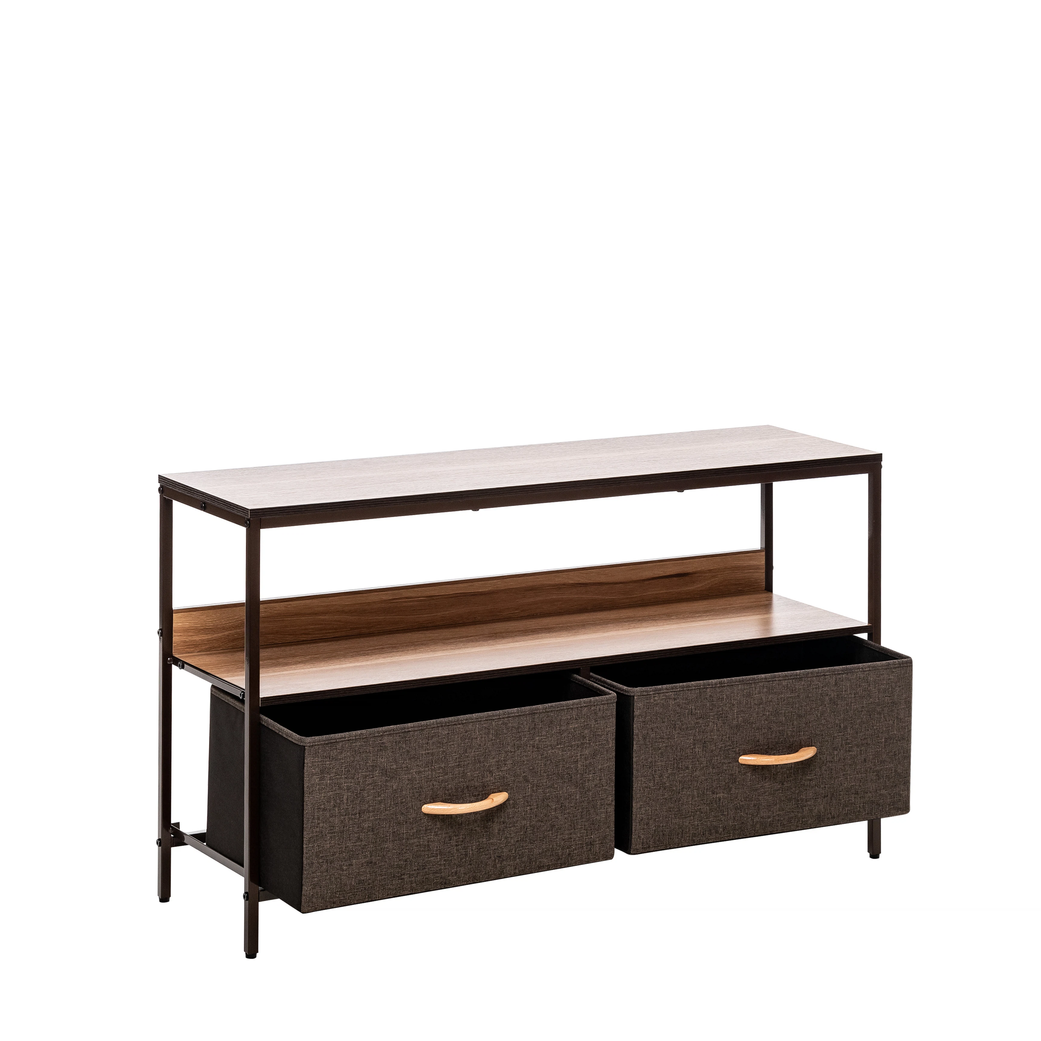 Изображение товара Модульный комод Локи с металлическим каркасом и ящиками из нетканого материала