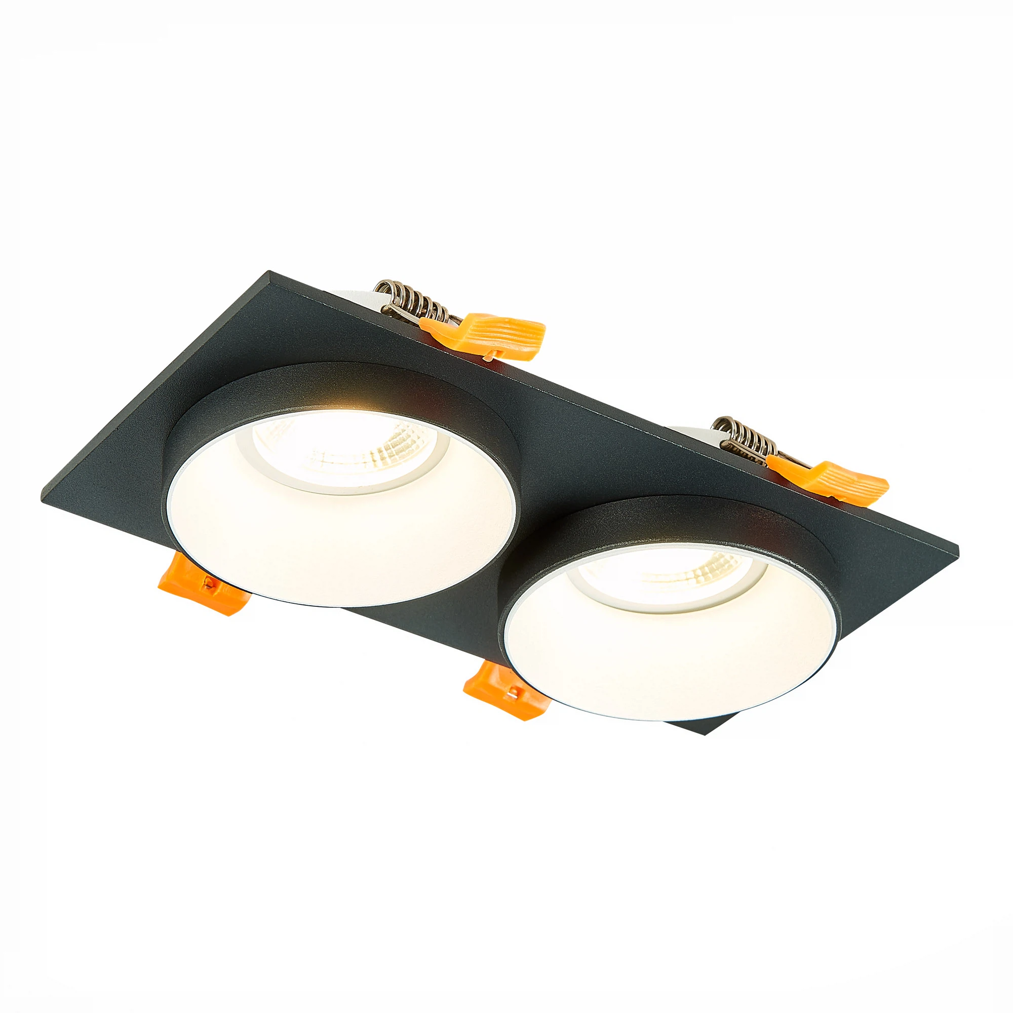 Изображение товара Встроенный светильник GU10 2х50W ST206 черный для дома и офиса