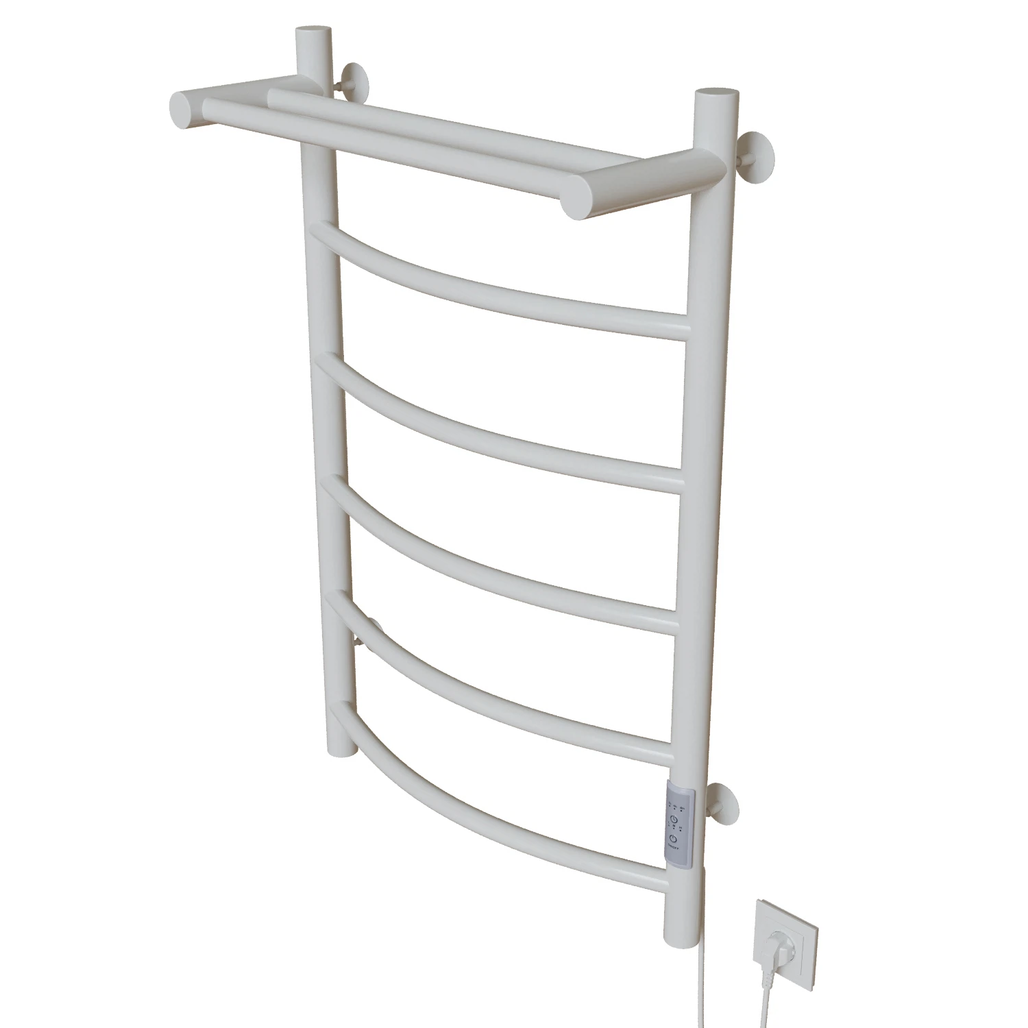 Изображение товара Электрический полотенцесушитель Mixline CAPELLA 80х50 с таймером и полкой