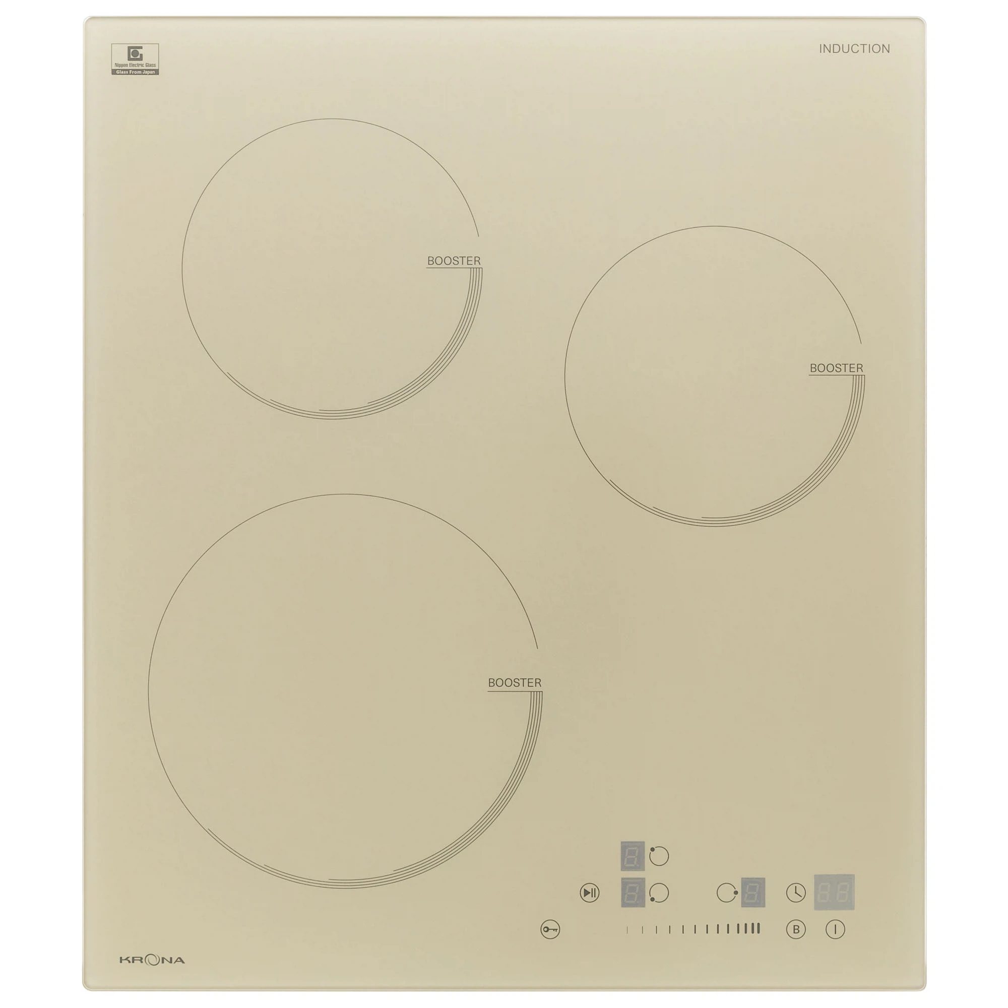 Изображение товара Варочная поверхность индукционная 45 см  KRONA VENTO 45 IV