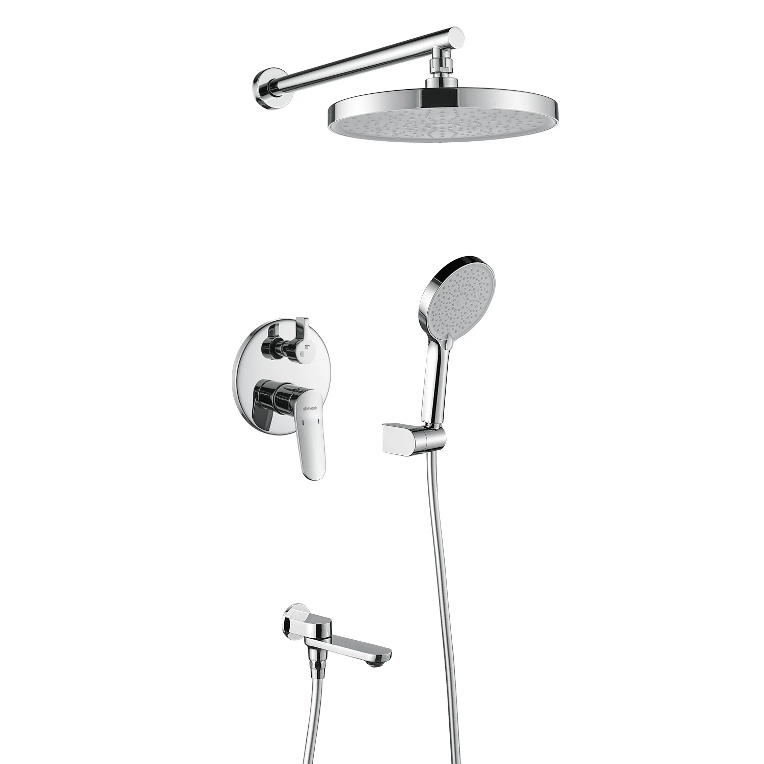 Изображение товара Душевая система встраиваемая Shevanik S4335, хром